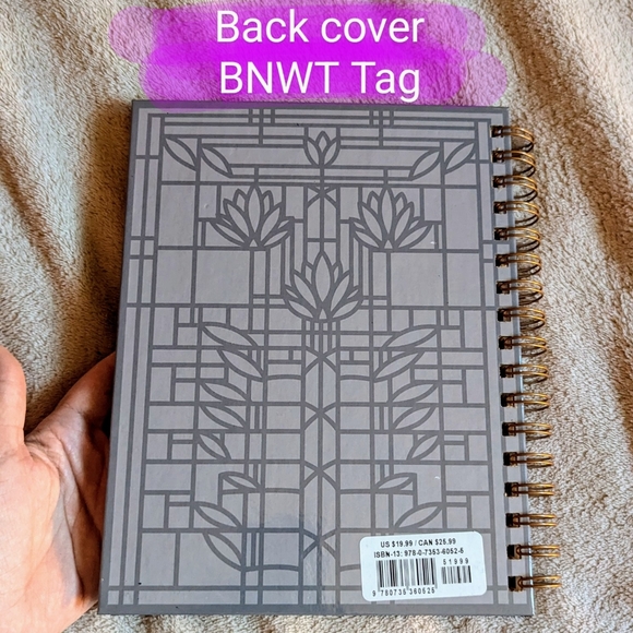 Gardner's Journal, BNWT, Frank Lloyd Wright cover art, brand new never used - Picture 12 of 12